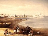 Sidon was famed for iridescent Phoenician glass - many examples of `tear bottles` have been recovered. It was also famed for purple dye extracted from murex shells.